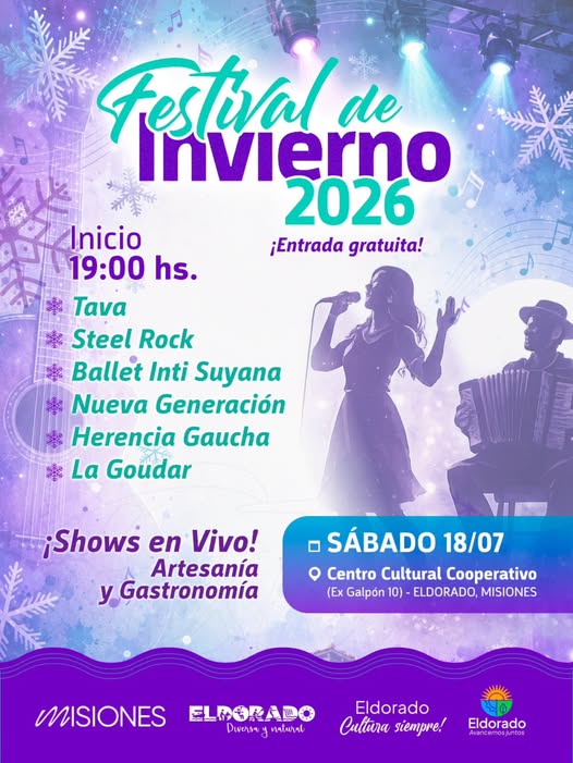 Este sábado llega una nueva edición del Festival de Invierno al Ex Galpón 10 2